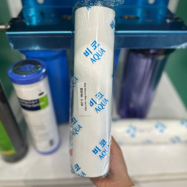 Lõi lọc bông nén 10 inch - 5 Micron (lõi BDM) Aqua Hàn Quốc - Ảnh 4