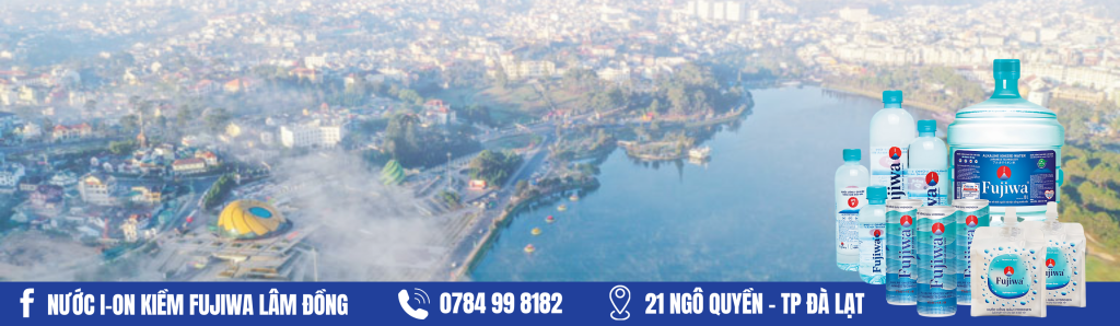 Nước I-on kiềm Fujiwa Lâm Đồng