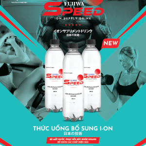 Nước Bù Điện Giải Fujiwa Speed 550ml - 24 chai