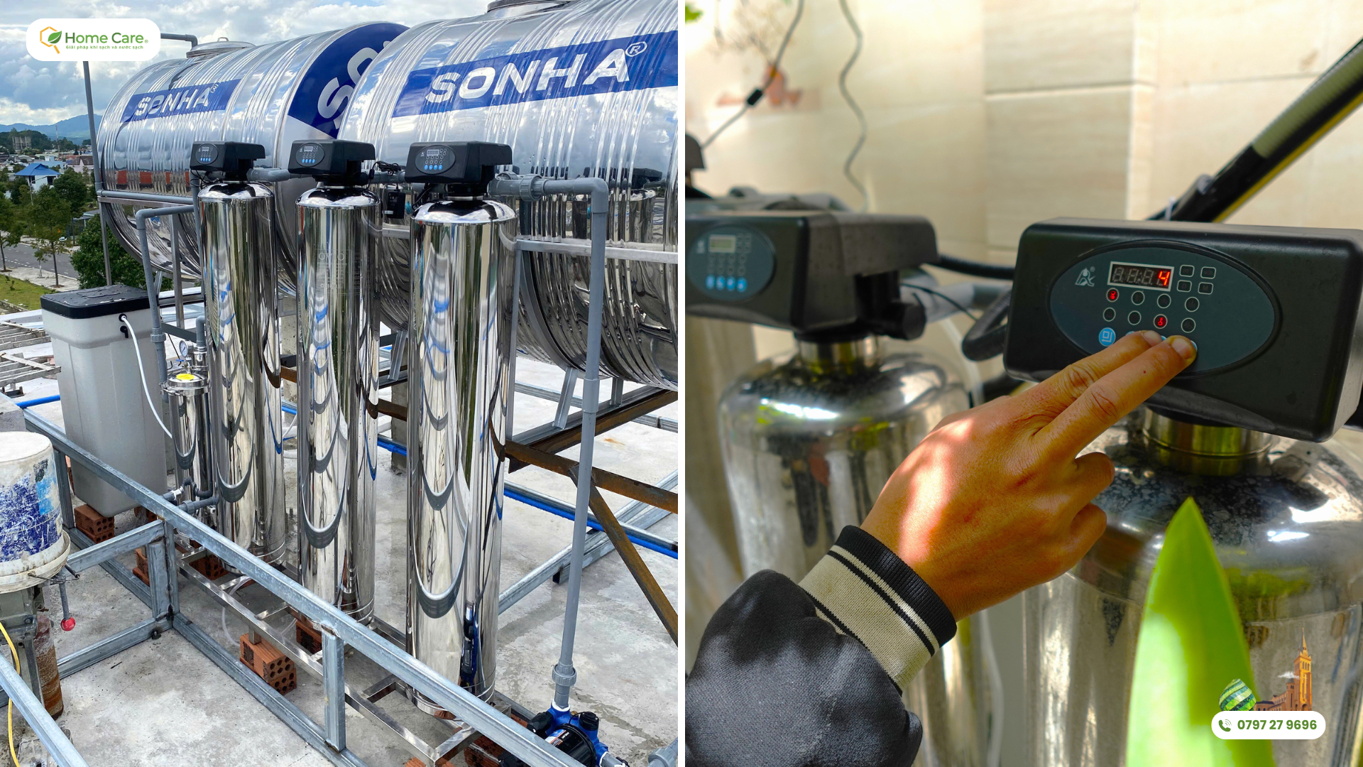 Hệ thống lọc nước tổng DIY-T2-250-A