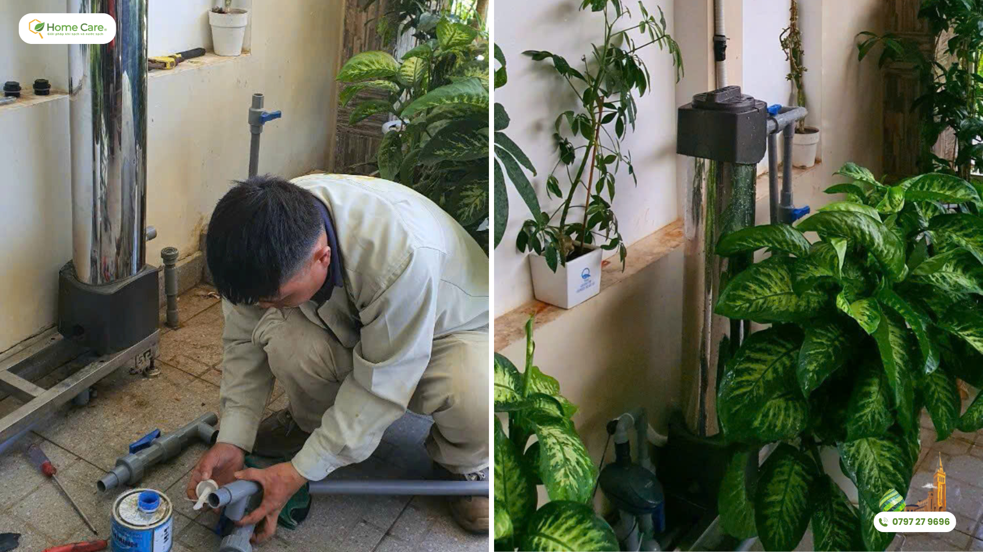 Lọc tổng HomeSpring Whole House Filter (UF-3000V)