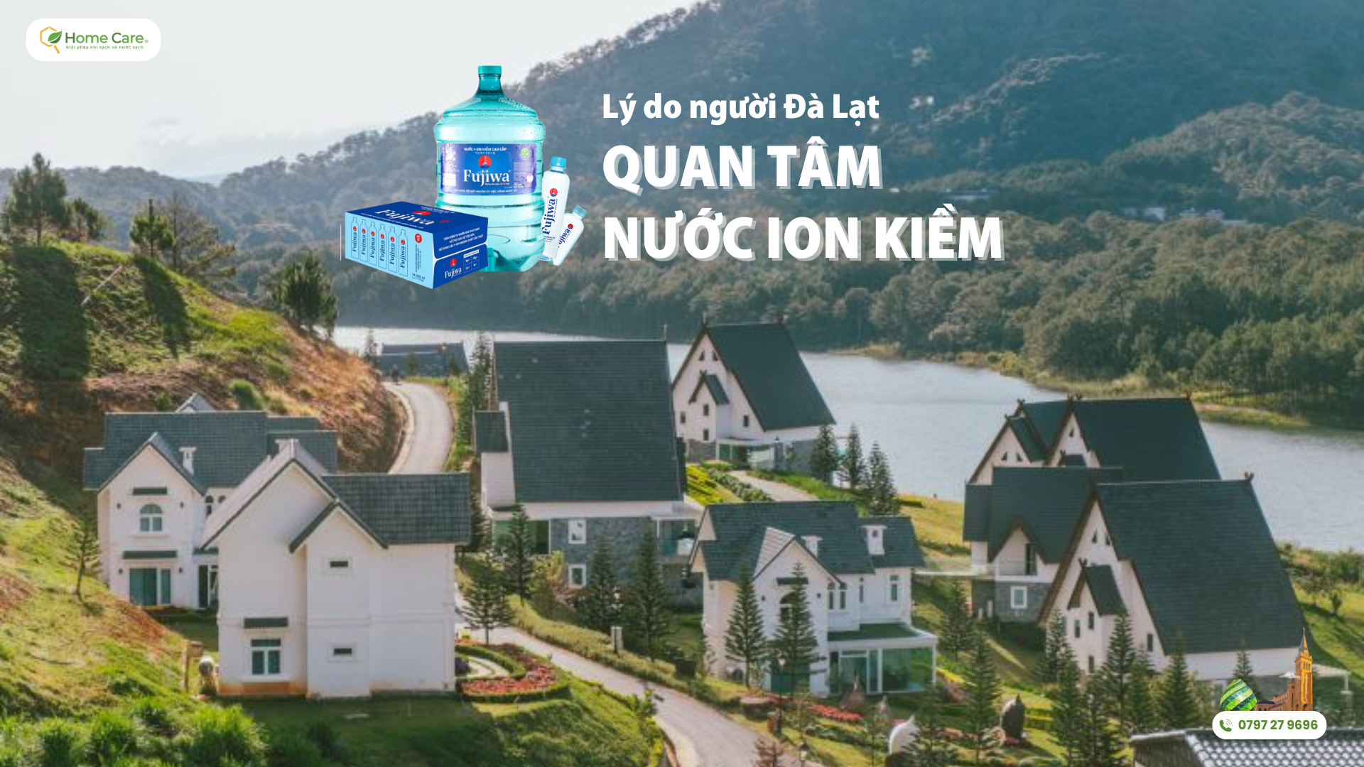 Lý do người Đà Lạt quan tâm đến nước ion kiềm