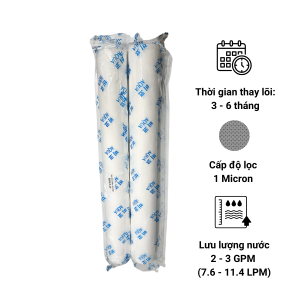 Lõi lọc bông nén 20 inch - 5 Micron (lõi BDM) Aqua Hàn Quốc Lõi lọc bông nén 20 inch – 5 Micron (lõi BDM) Aqua Hàn Quốc