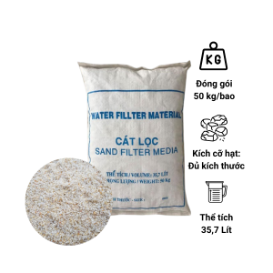 Cát thạch anh lọc nước