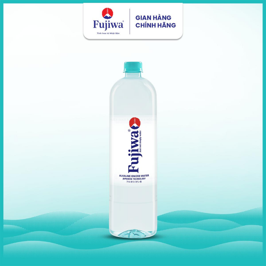 Nước Ion kiềm cao cấp Fujiwa 1.25L - 12 chai - công nghệ điện phân số 1 Nhật Bản - Ảnh 3