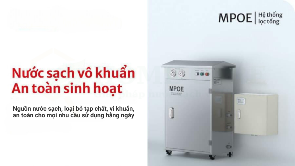 Hệ thống lọc nước tổng Cleansui MPOE-S