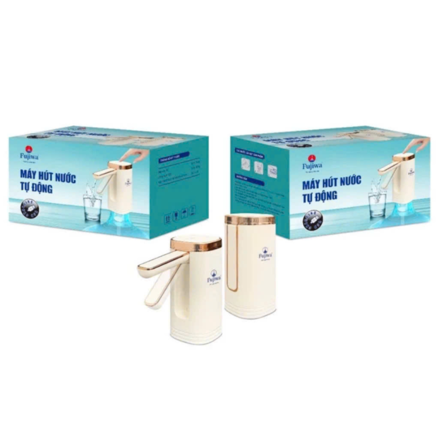 Máy Hút Nước Tự Động Fujiwa Dùng Cho Tất Cả Nước Bình, Sạc Cao Cấp, Thông Minh, Tiện Lợi - Ảnh 3