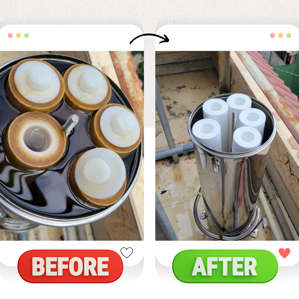 Ảnh thay lõi cho khách của Home Care