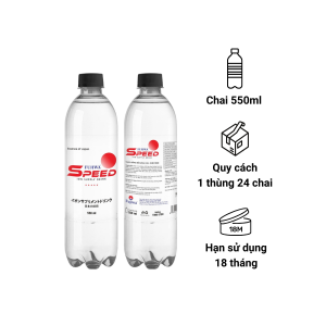 Nước Bù Điện Giải Cao Cấp Fujiwa Speed 550ml - 24 chai