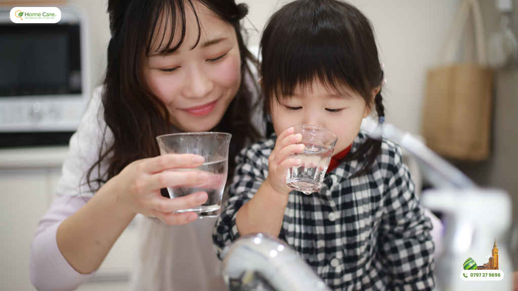 Mối liên hệ giữa nước ion kiềm và trẻ em