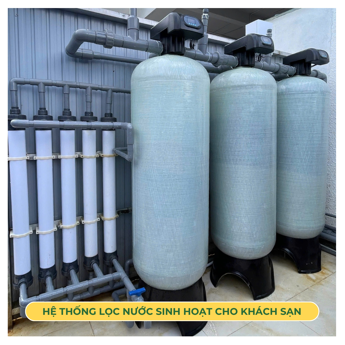 Giải pháp nước sạch cho khách sạn