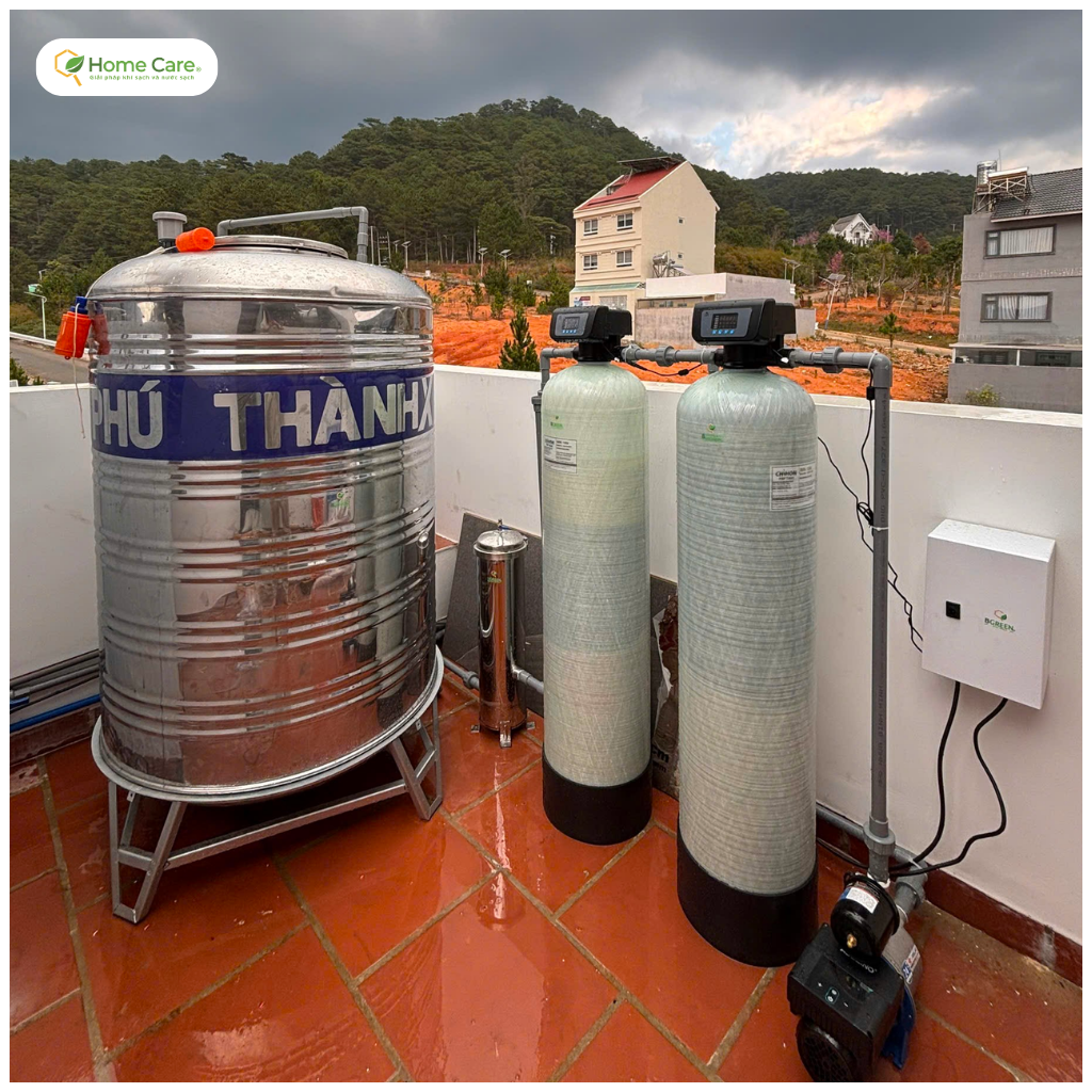 Hệ thống lọc tổng đầu nguồn cho khách sạn
